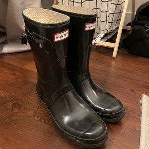 Short Hunter rain boots